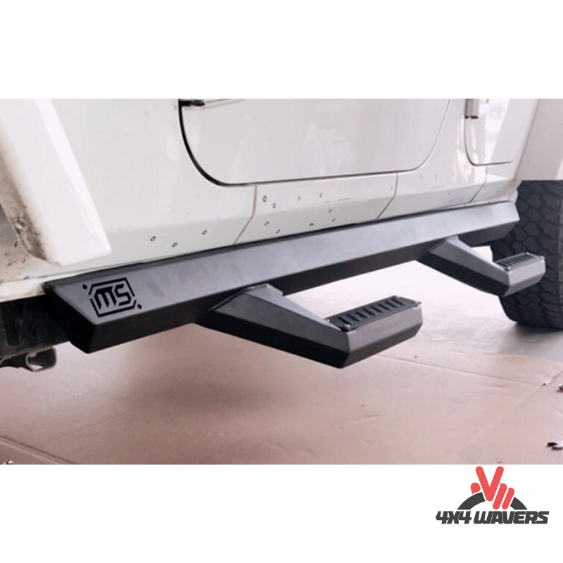 4x4wavers Side Step - MS Axe Style - 4X4 WAVERS