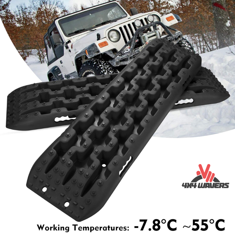 4x4wavers Offroad Recovery Traction Board, Traction Mat for Mud, Sand and Snow - 4X4 WAVERS