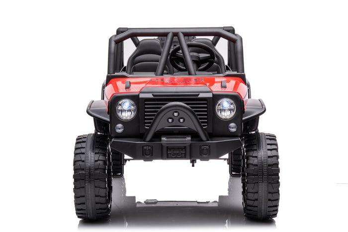 2026 24V Jeep Style RAIDER 2 Seater Kids Ride On Car with Remote Control and Back Wheel