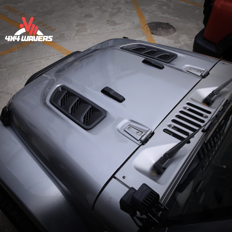 4x4wavers Hood - New JL Style - 4X4 WAVERS