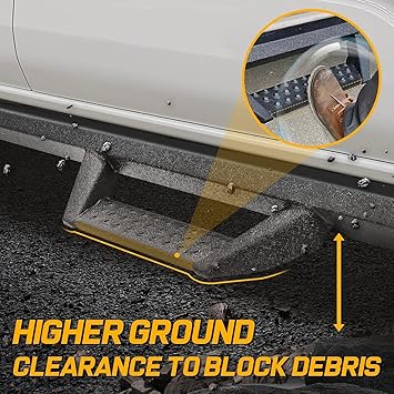 4X4Wavers Aluminum Side Step - 4X4 WAVERS