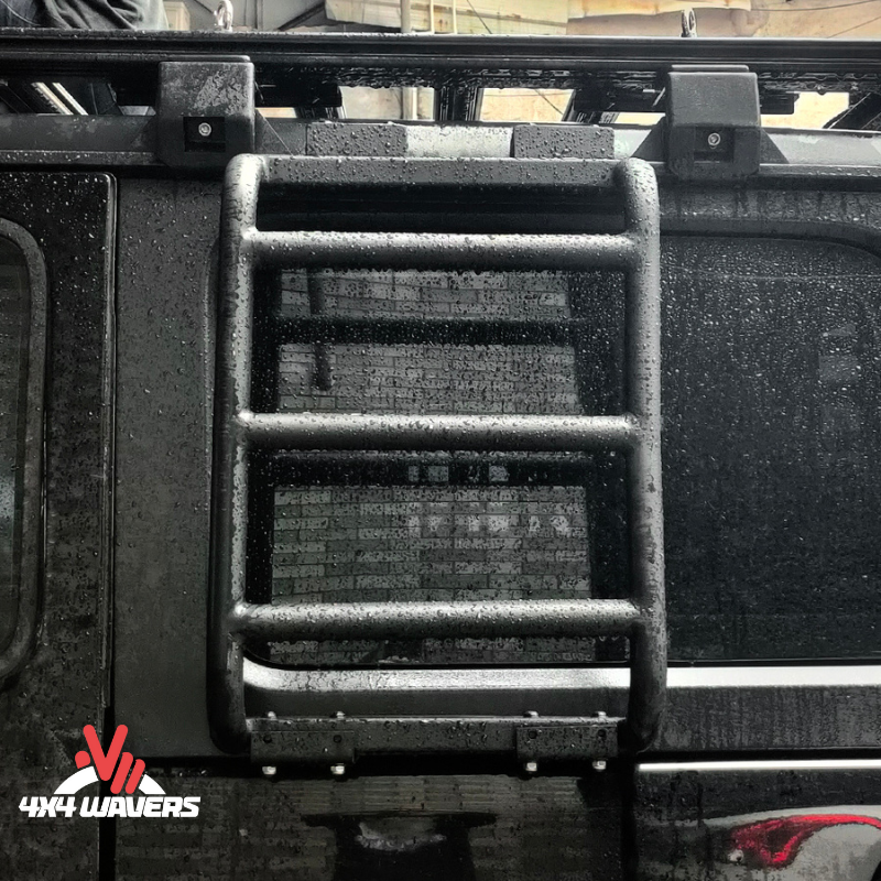 4x4wavers Aluminum Side Ladder for rear side window - 4X4 WAVERS