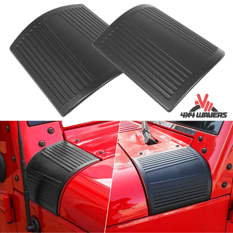 4x4wavers Hood Corners - Wavers Line Style - 4X4 WAVERS