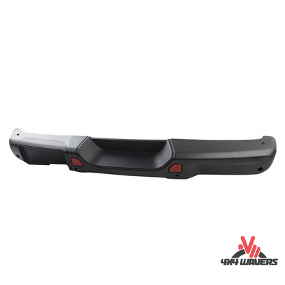 4x4wavers Rear Bumper - 10th Anniversary Style with Sensor Holes - 4X4 WAVERS