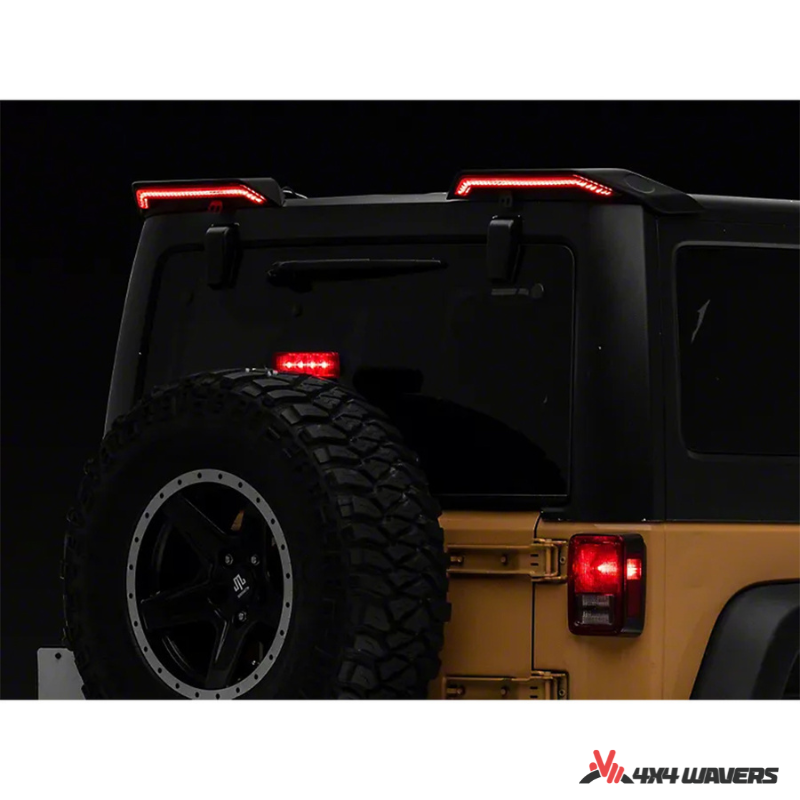 4x4wavers Rear Top Spoiler Style LED Lights Set - 4X4 WAVERS