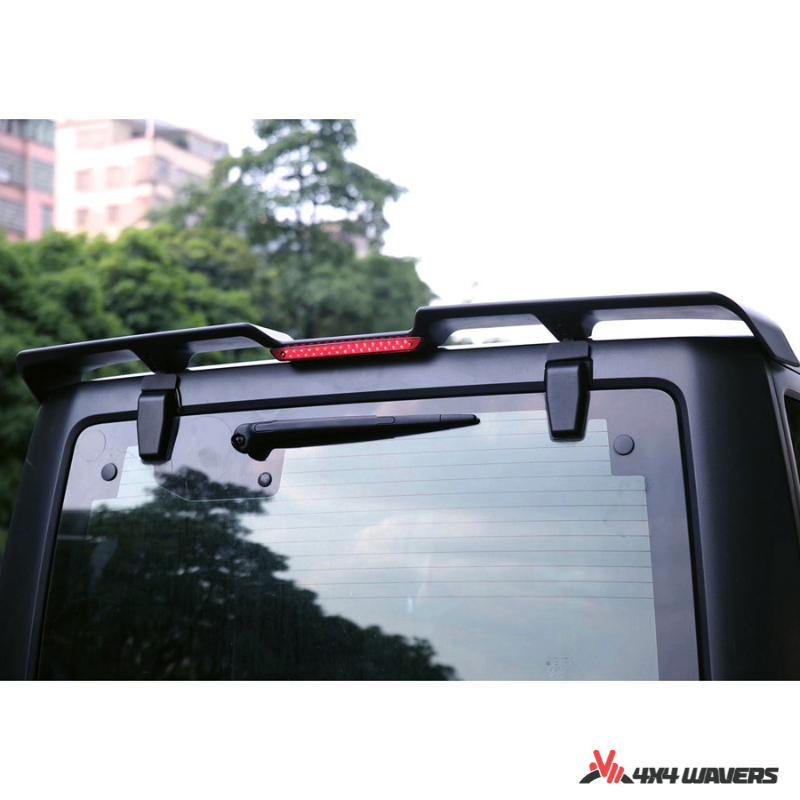 4x4wavers Rear Top Spoiler with Brake LED Light - 4X4 WAVERS