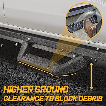 4X4Wavers Aluminum Side Step - 4X4 WAVERS