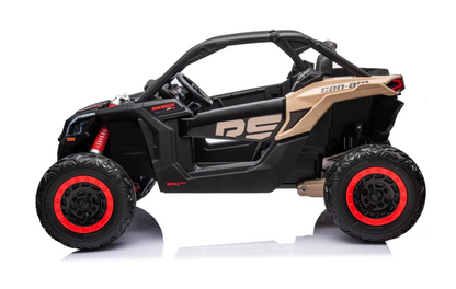 2026 2X24V CAN AM MAVERICK 4X4 2 Seater DELUXE Kids Ride On Car with Remote Control