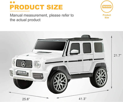 2026 Mercedes Benz G63 AMG 12V G Wagon Kids Ride On Car with Remote Control