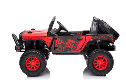 2026 24V Jeep Style RAIDER 2 Seater Kids Ride On Car with Remote Control and Back Wheel