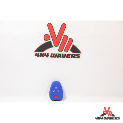 4x4wavers Key FOB Full Protection Heavy Duty Silicone Case, Blue Color - 4X4 WAVERS