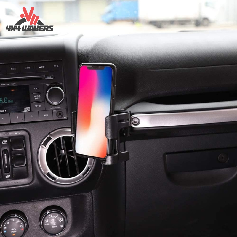 4x4wavers Multifunctional Dashboard Bracket - Phone and Cup Holder - 4X4 WAVERS