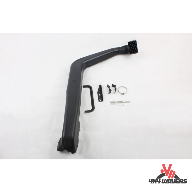 4x4wavers Performance High Mount Snorkel Cold Air System Kit, Wrangler Logo - 4X4 WAVERS