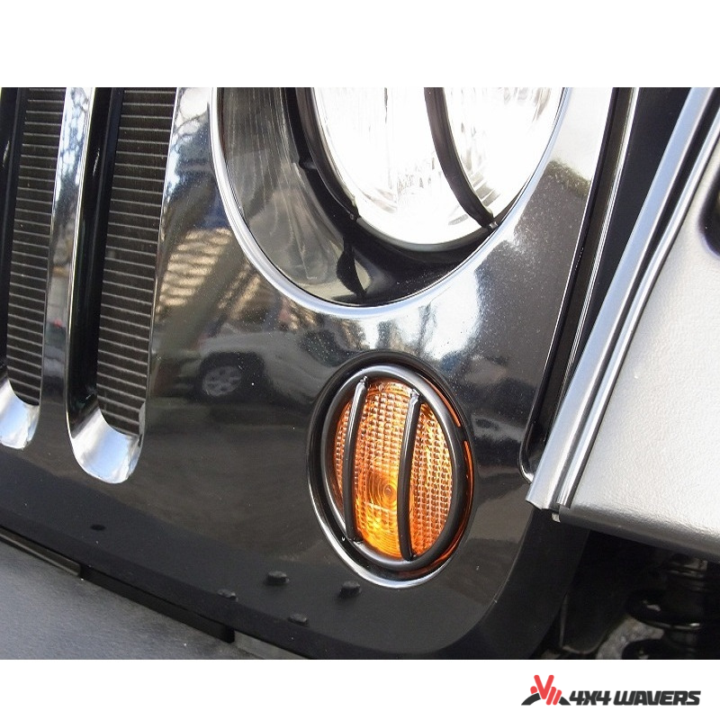 4x4wavers Iron Fog Light Cover - 4X4 WAVERS