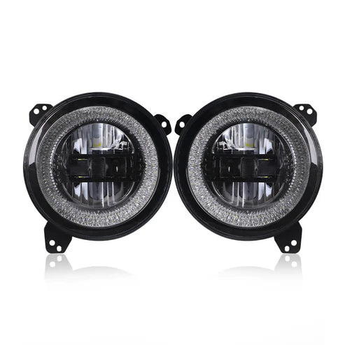 4X4Wavers RGB 9 inch Diamond Headlight - 4X4 WAVERS
