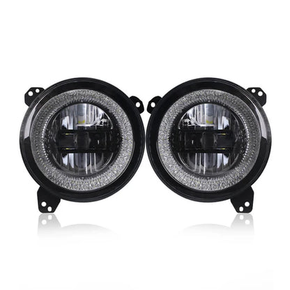 4X4Wavers RGB 9 inch Diamond Headlight - 4X4 WAVERS