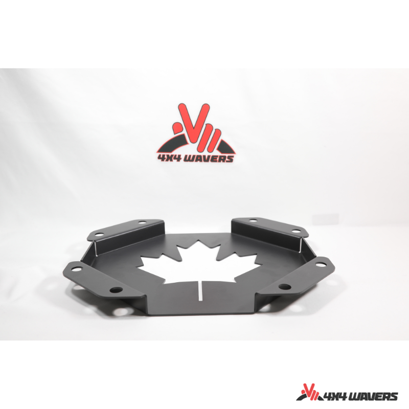 4x4wavers Tailgate Vent Cover with Light - Canada Logo - 4X4 WAVERS