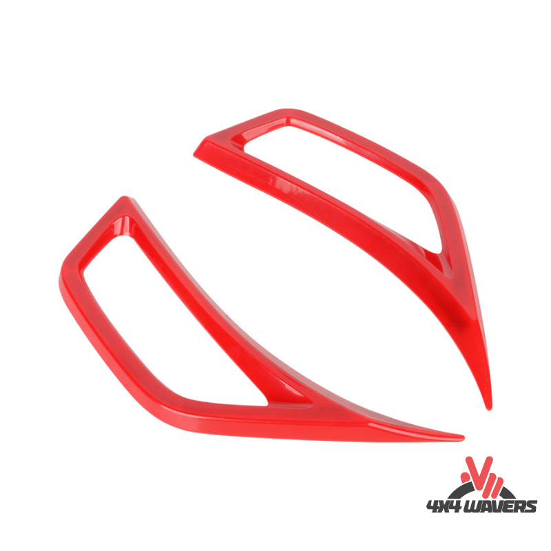 4x4wavers Fender Side Red Cover - 4X4 WAVERS