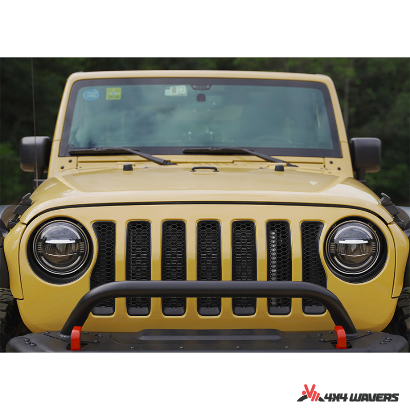 4x4wavers Grille - JL Upgrade Style Front Grille - 4X4 WAVERS