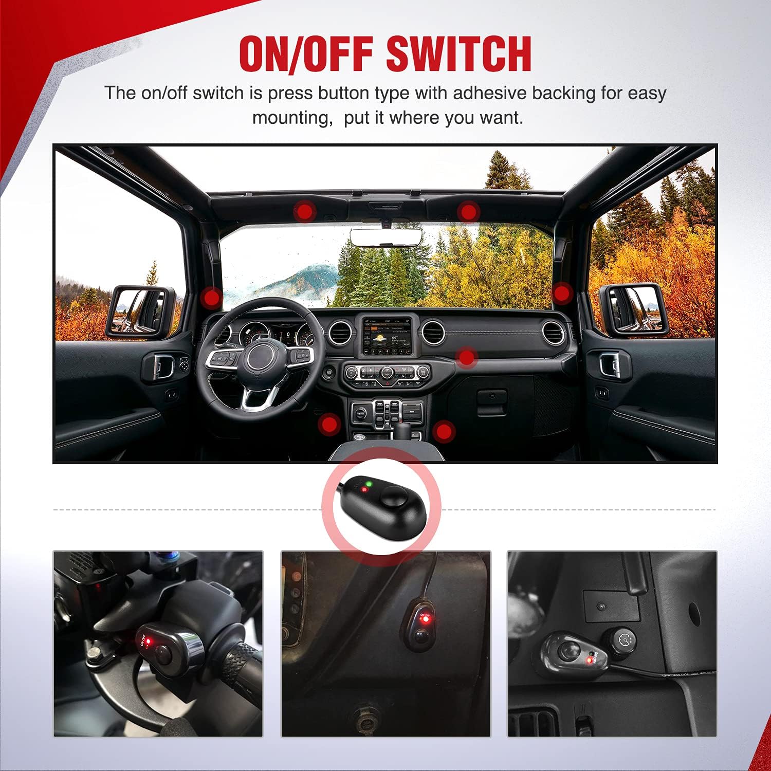 4X4Wavers 14AWG DT Connector Wiring Harness Kit Led Light Bar - Universal - 4X4 WAVERS