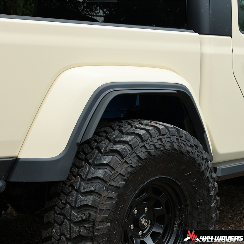 4x4wavers Fender Flares Trim Extension Protector - 4X4 WAVERS