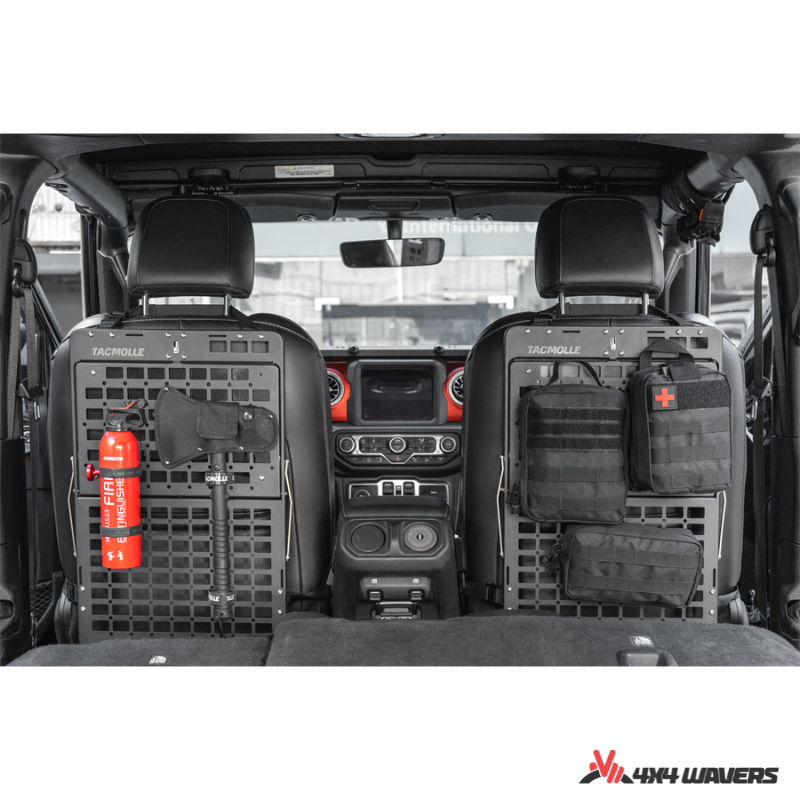 4x4wavers Tacmolle Portable Seat Extension Multifunction Panel with Folding Table, Hunting Weapon Carrier - 4X4 WAVERS