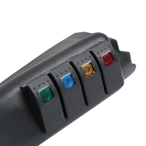 4X4Wavers Light Switch Pod/Panel 4X Switches - 4X4 WAVERS