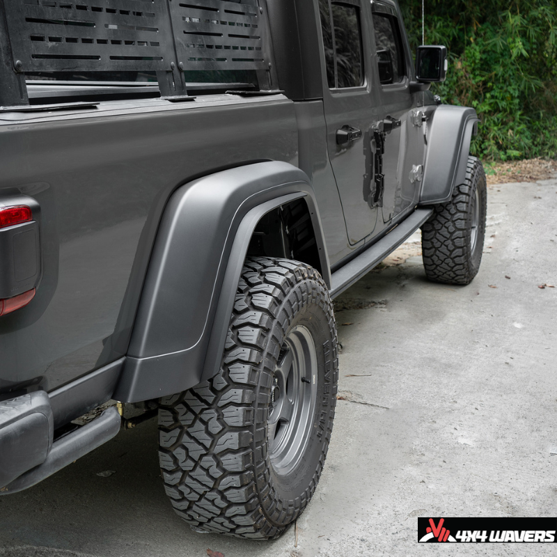 4x4wavers Fender Flares Trim Extension Protector - 4X4 WAVERS