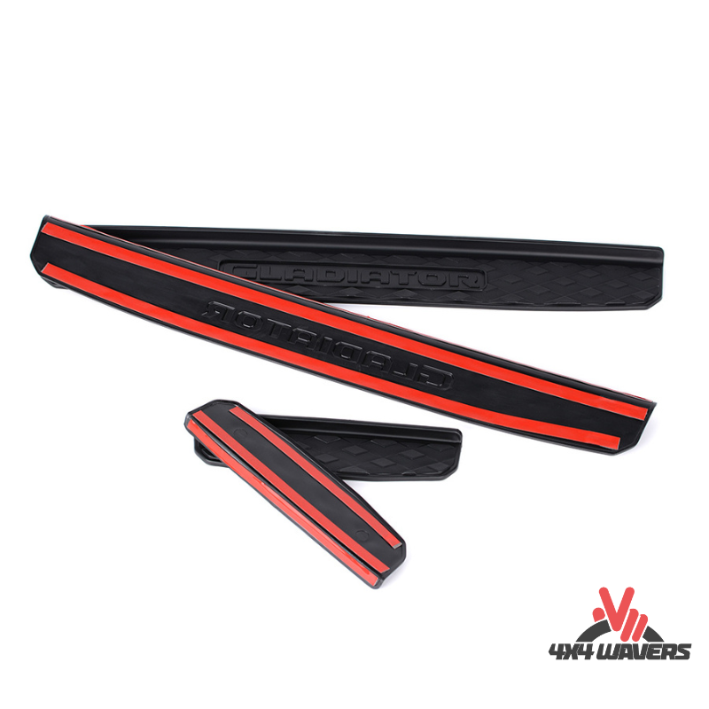 4x4wavers Door Sill Entry Guard with Gladiator Logo - 4X4 WAVERS