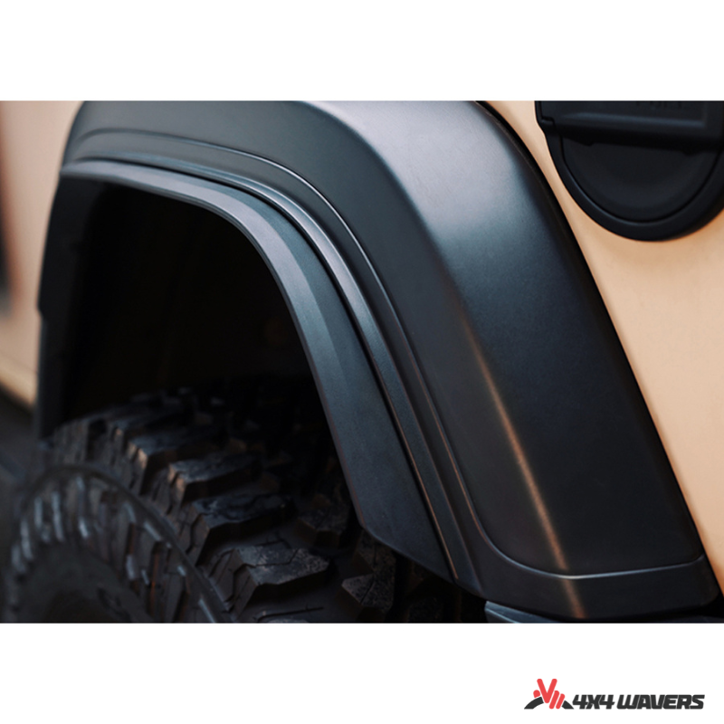 4x4wavers Fender Flares Trim Extension Protector - 4X4 WAVERS