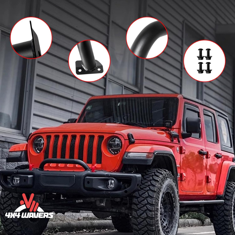 4x4wavers front bumper U Bull Bar and winch guard - 4X4 WAVERS