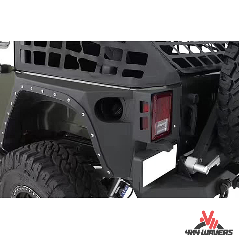 4x4wavers Armor Crusher Style Fender Flares Guards - 4X4 WAVERS