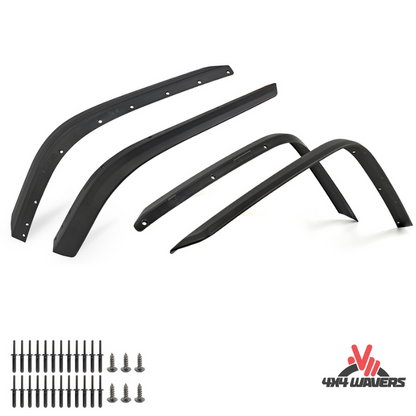 4x4wavers Fender Flares Trim Extension Protector - 4X4 WAVERS