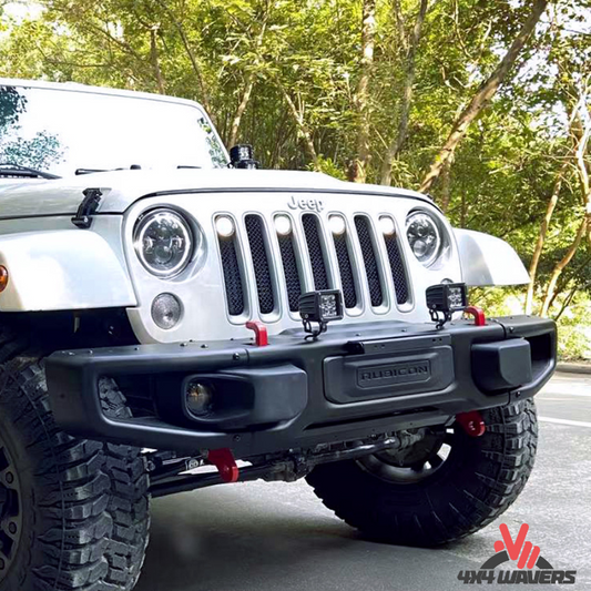 4x4wavers Front Bumper - New JL Rubicon Style - 4X4 WAVERS