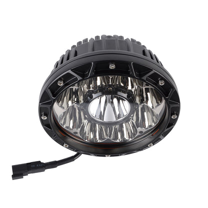 4x4wavers 7 Inch 60W White and Amber Floodlight - 4X4 WAVERS