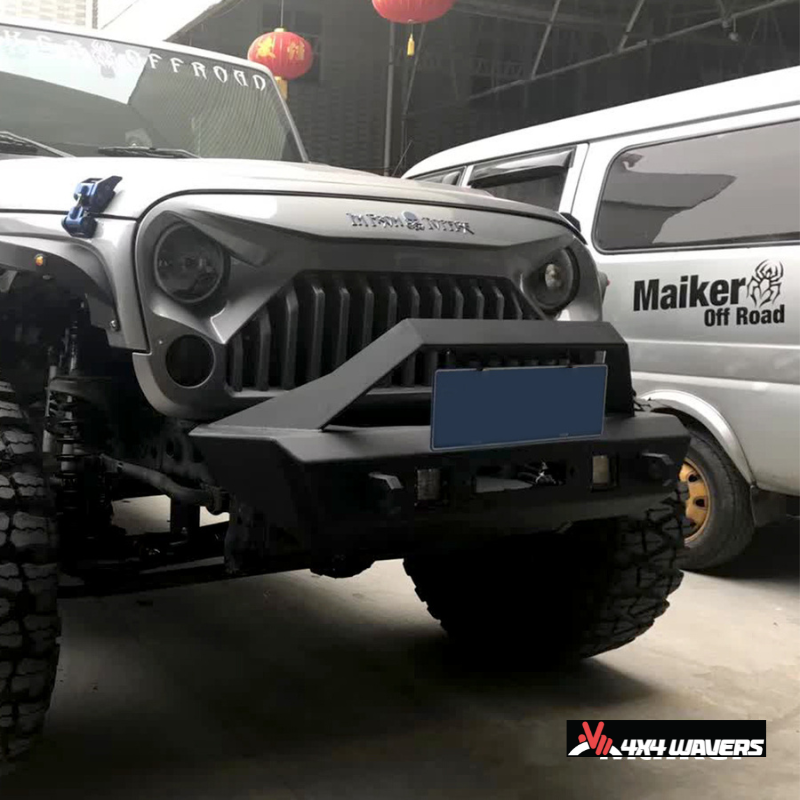 4x4wavers Front Bumper - Angry Front Style - 4X4 WAVERS