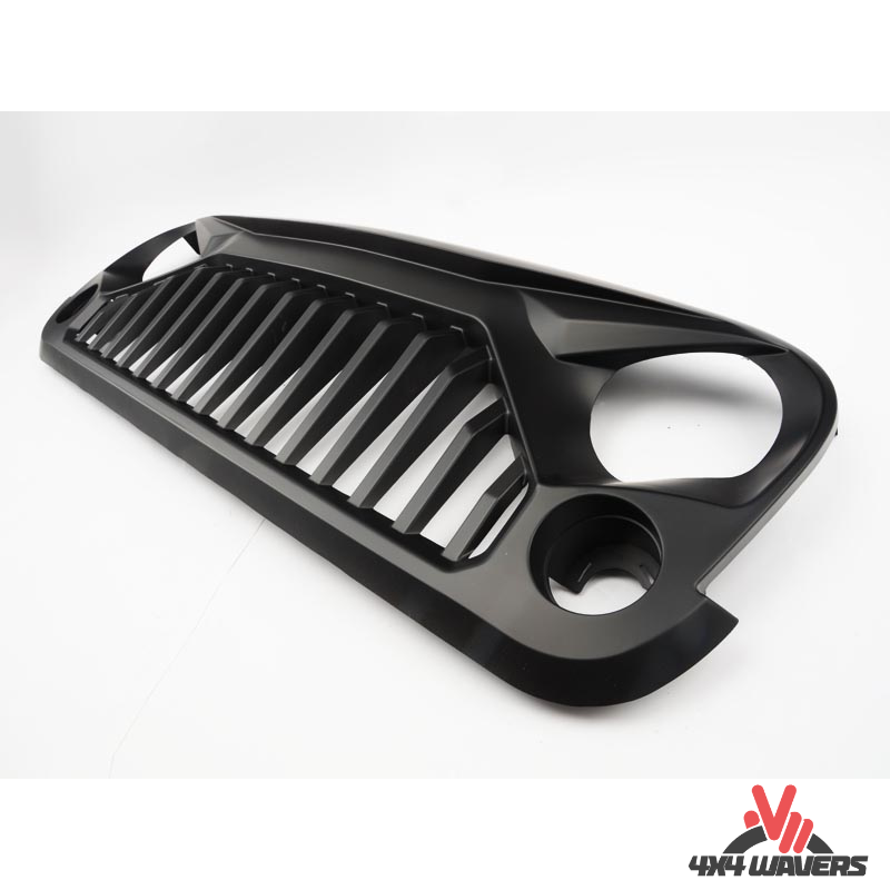 4x4wavers Grille - New Angry Style Front Grille - 4X4 WAVERS