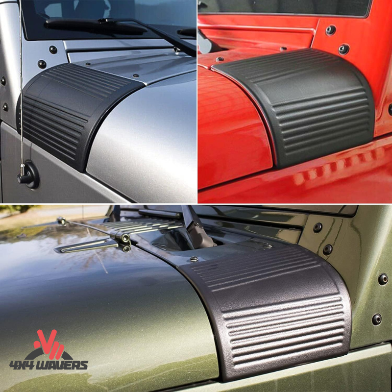 4x4wavers Hood Corners - Wavers Line Style - 4X4 WAVERS