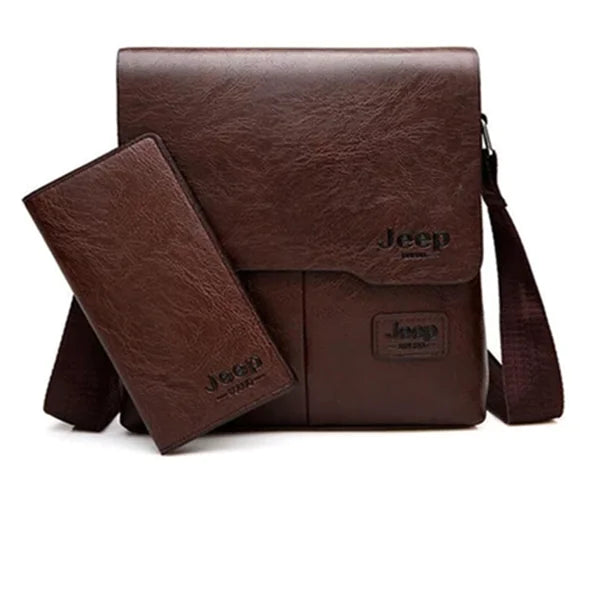 Jeep Casual Shoulder Sling Bag with Jeep Wallet - 4X4 WAVERS