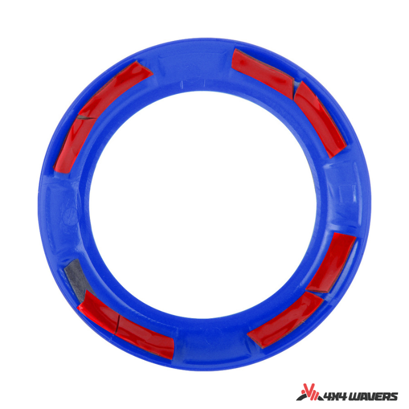 4x4wavers Dashboard Air Conditioner Vent Circle Ring Cover (Blue) - 4X4 WAVERS