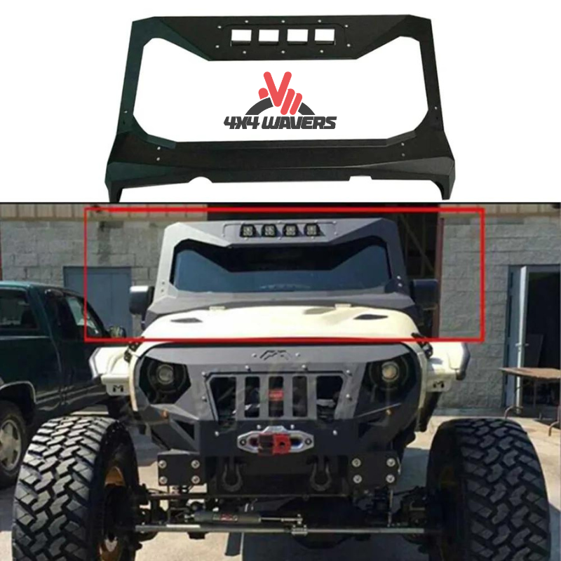 4x4wavers Metal Body Kit Window Frame - Tank Face Style - 4X4 WAVERS