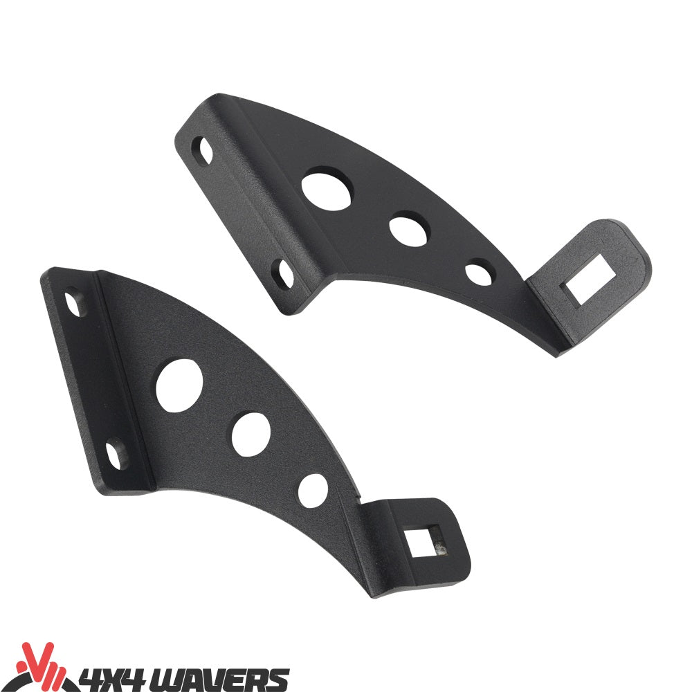 4x4wavers Hi Lift Jack Mount Brackets for hood or door installment - 4X4 WAVERS