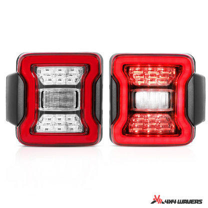 4x4wavers Tail Lights LED Replacement Light, New JL Original Style - 4X4 WAVERS