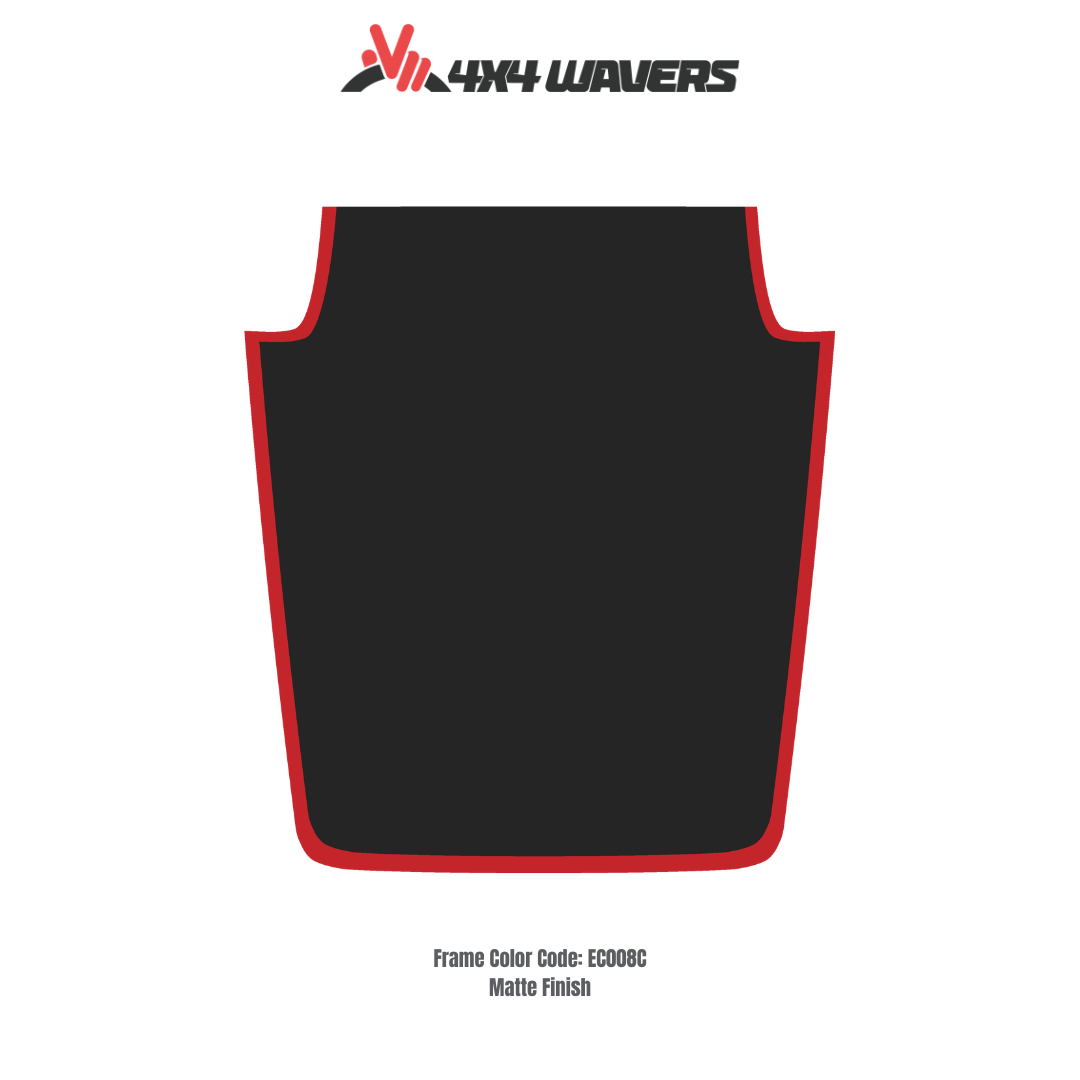 Kit d'autocollants 4x4wavers pour capot JK – Autocollants en vinyle pour Jeep Wrangler – Fabriqué au Canada
