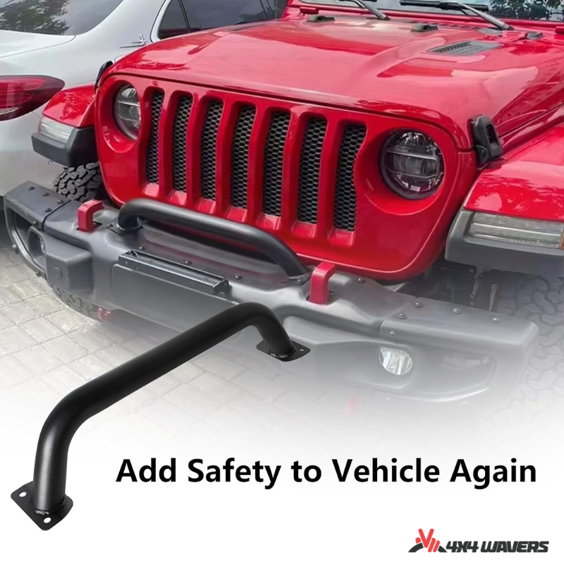 4x4wavers front bumper U Bull Bar and winch guard - 4X4 WAVERS