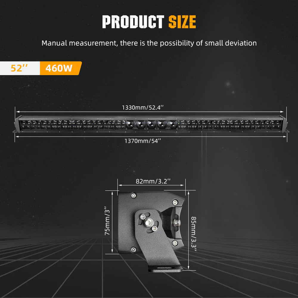 4X4Wavers 52 Inch Light Bar - 4X4 WAVERS