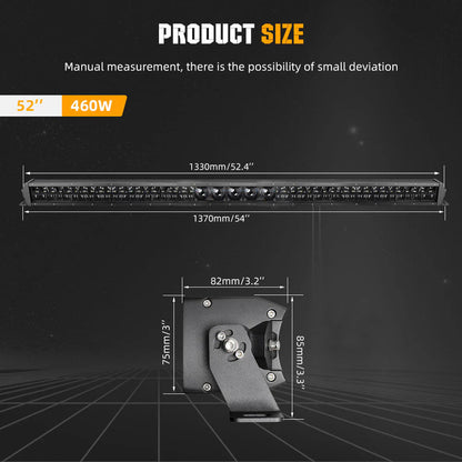 4X4Wavers 52 Inch Light Bar - 4X4 WAVERS