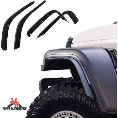 4x4wavers Fender Flares Trim Extension Protector - 4X4 WAVERS