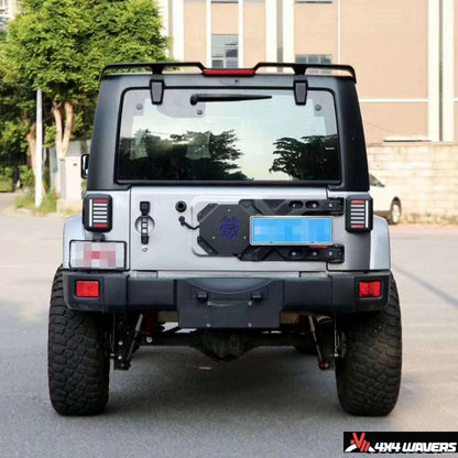 4x4wavers Rear Top Spoiler with Brake LED Light - 4X4 WAVERS