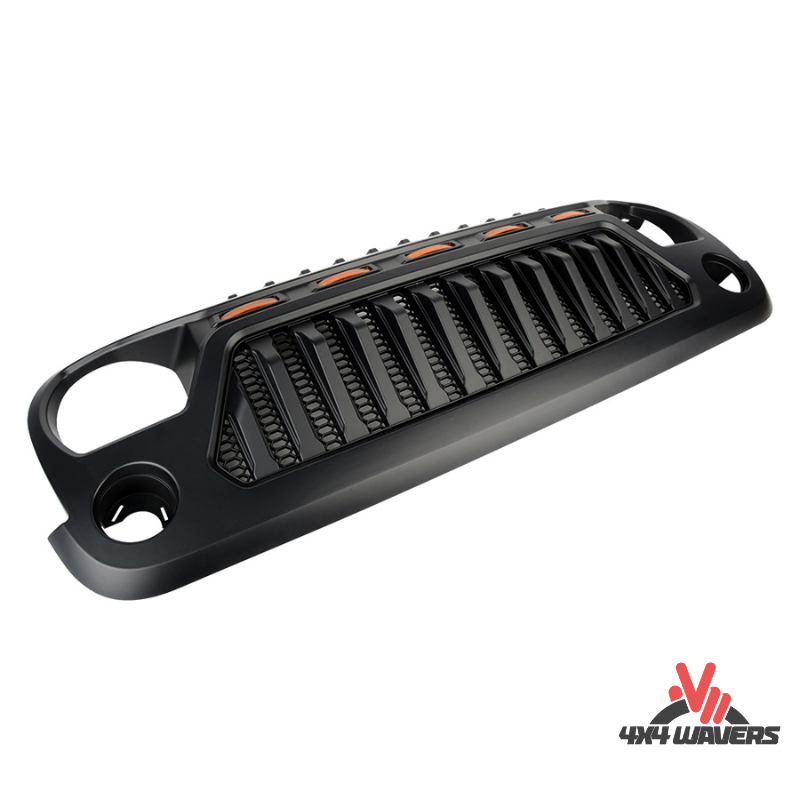 4x4wavers Grille - New Lighting Style Front Grille - 4X4 WAVERS